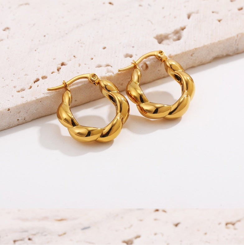 Gold Hoop Earrings