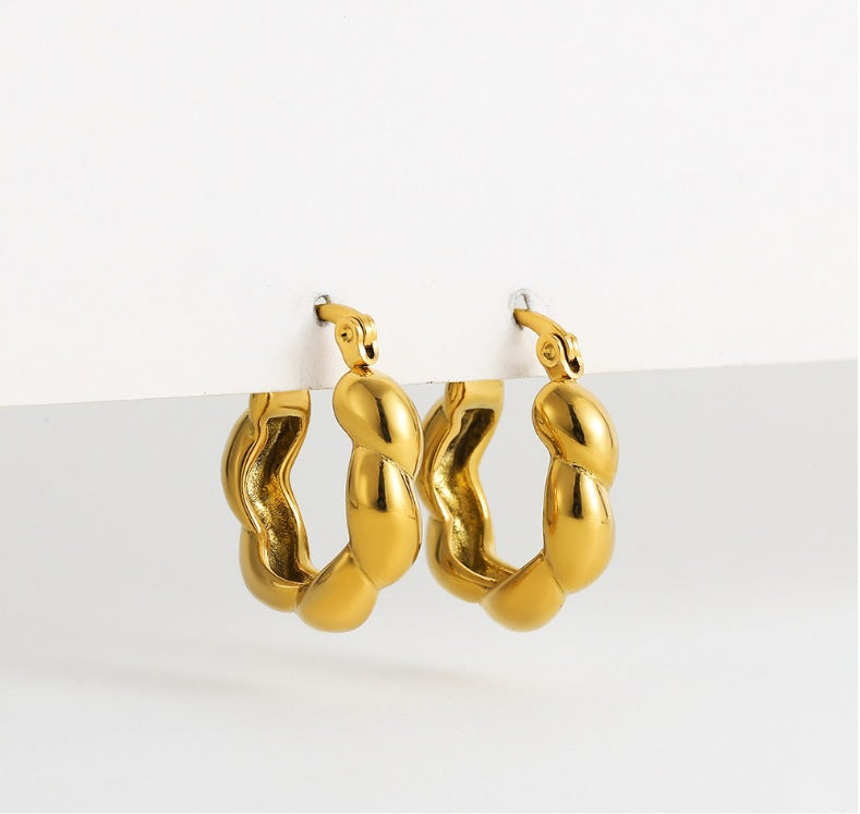 Gold Hoop Earrings