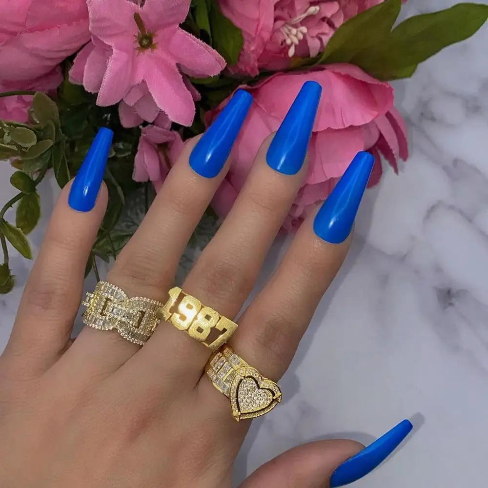 Lover Heart Shape Sparking Zirconia Ring