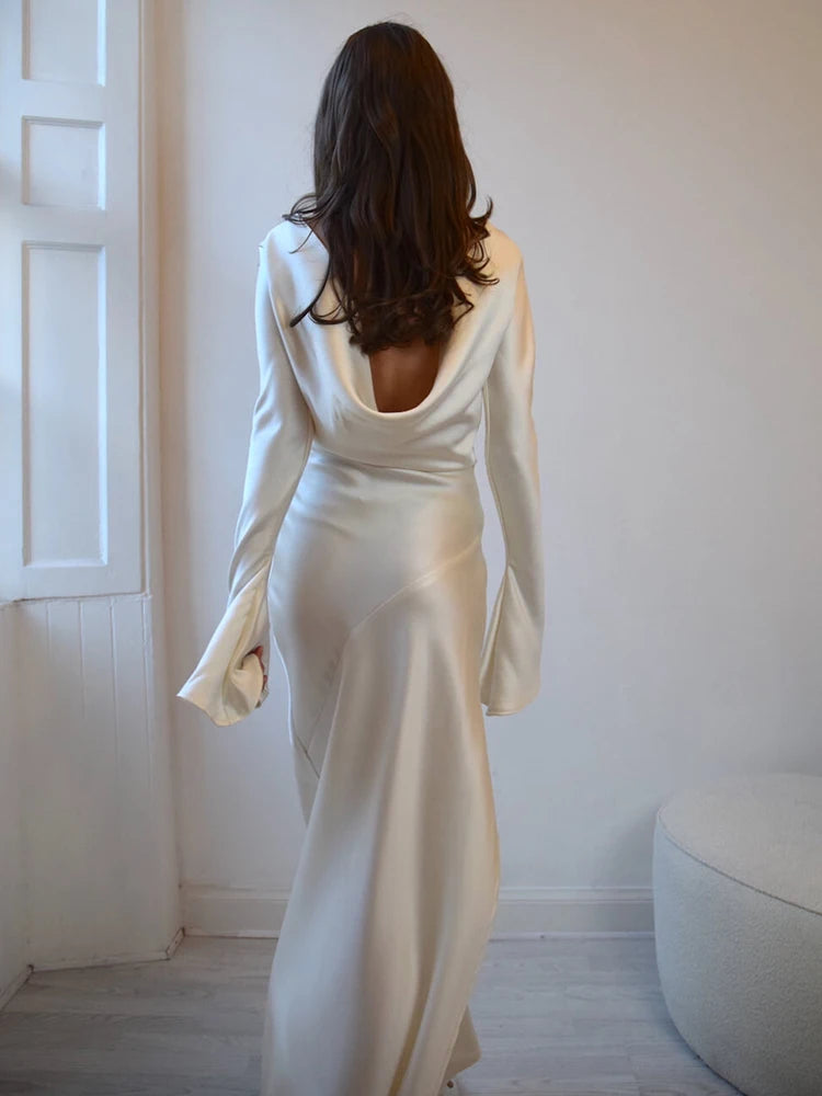 Elegant Christmas Evening Dress
