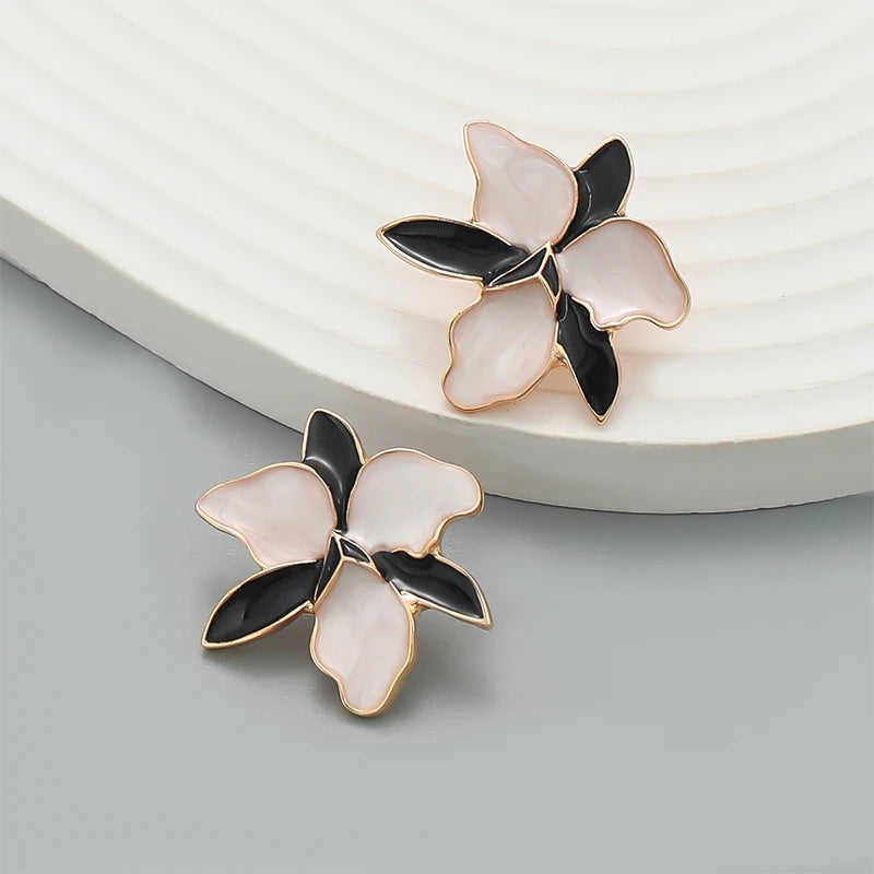 Two-Tone Earrings