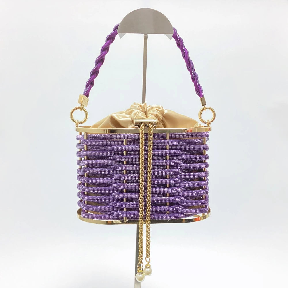 Basket Evening Clutch Bags