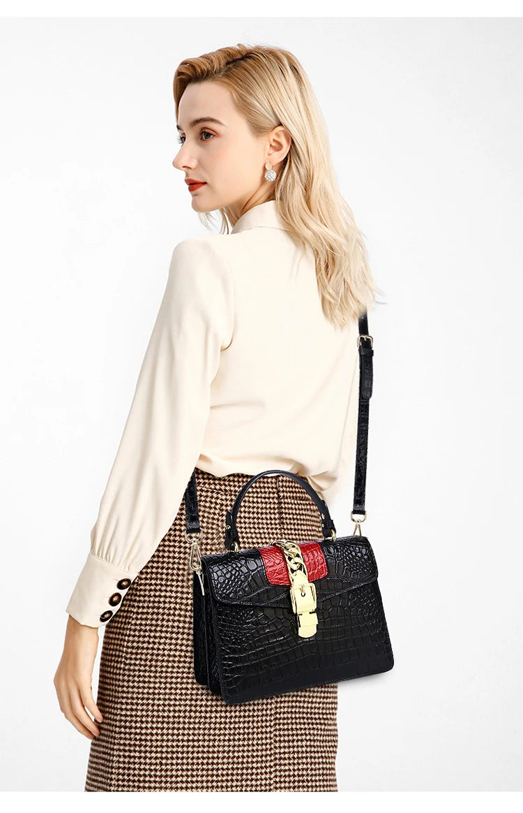 Leather Shoulder Crossbody Bag