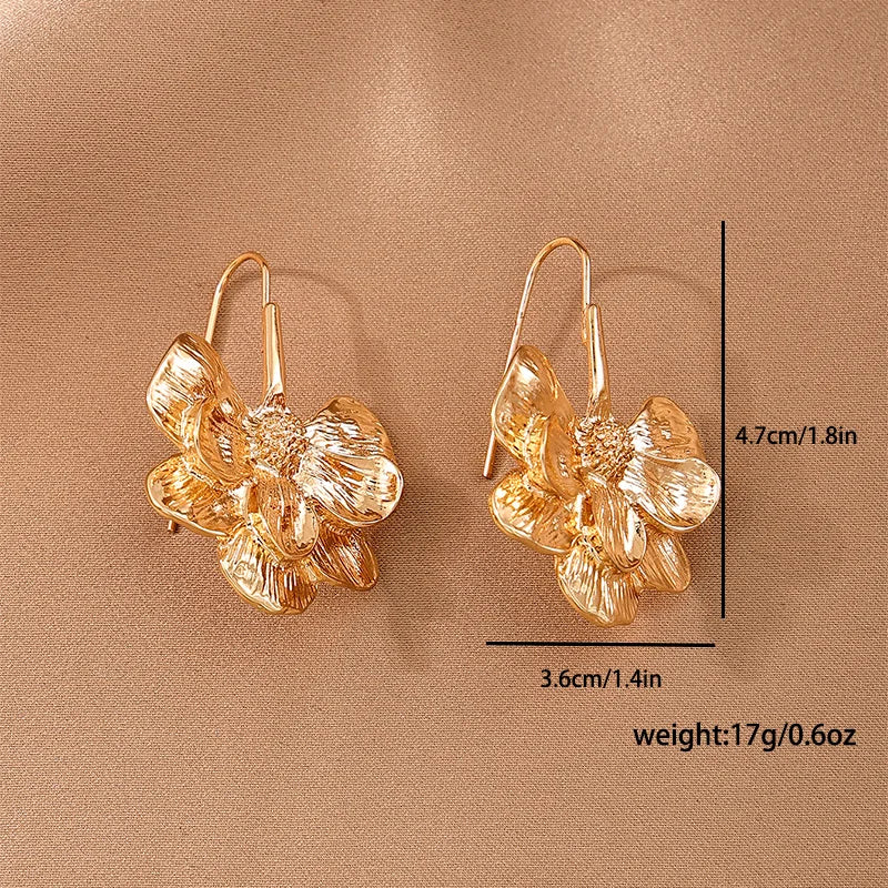 Creative Flower Geometric Earring