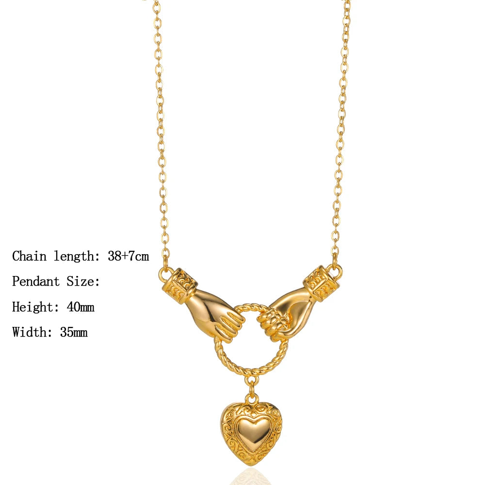 Heart Locket Pendants Necklaces