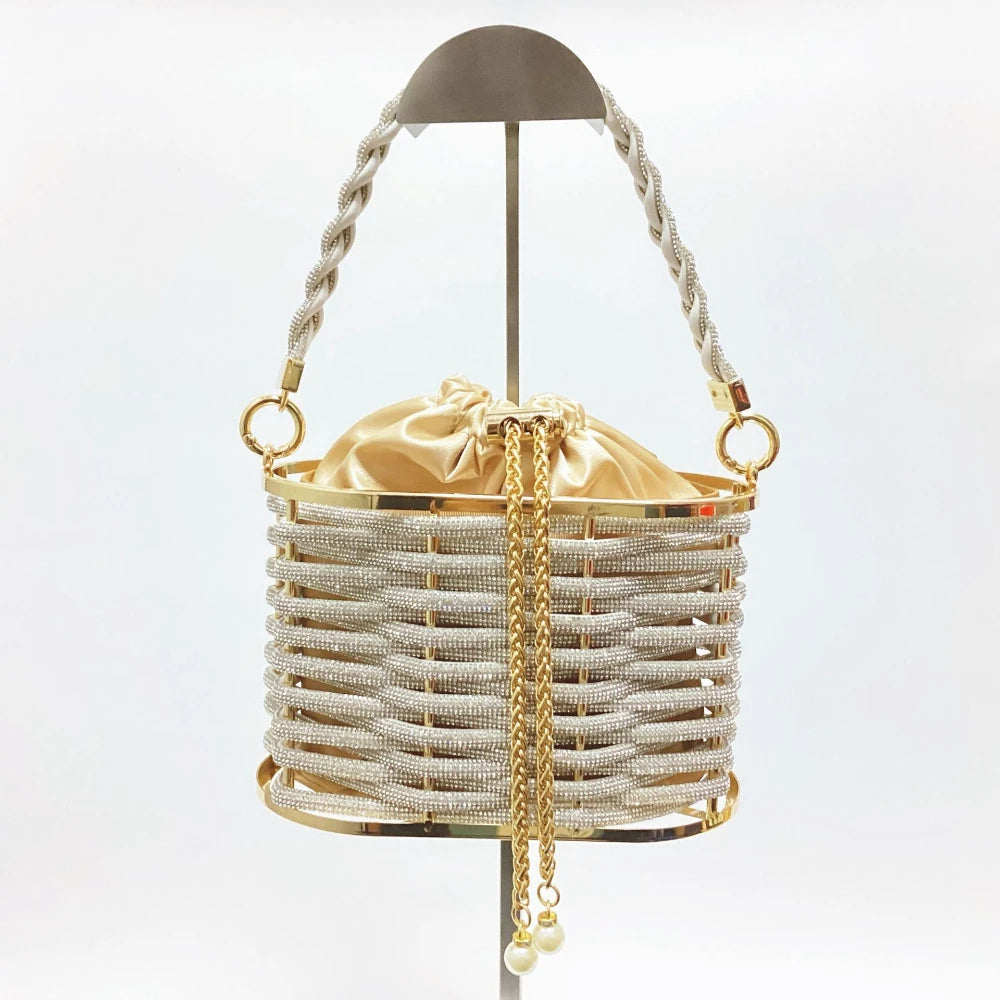 Basket Evening Clutch Bags