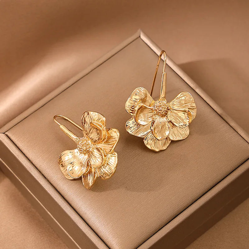 Creative Flower Geometric Earring