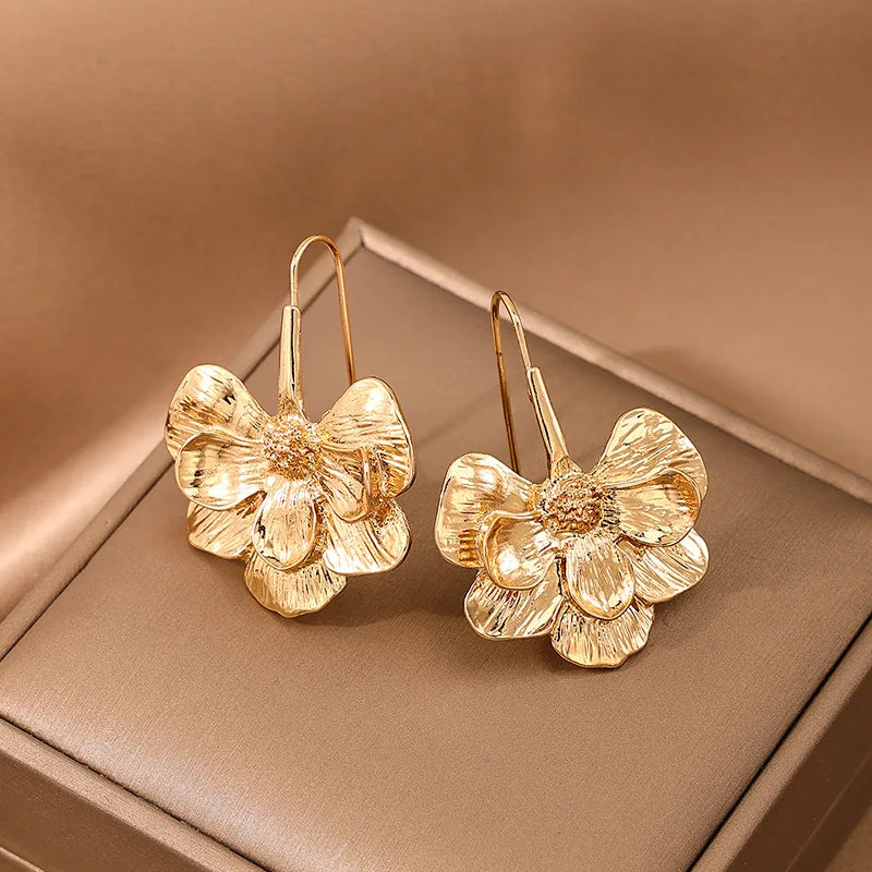 Creative Flower Geometric Earring