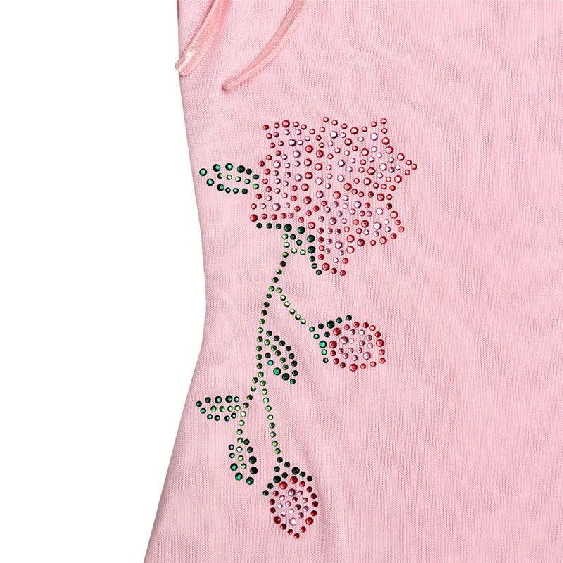 Tie Up Cut Out Mini Dress